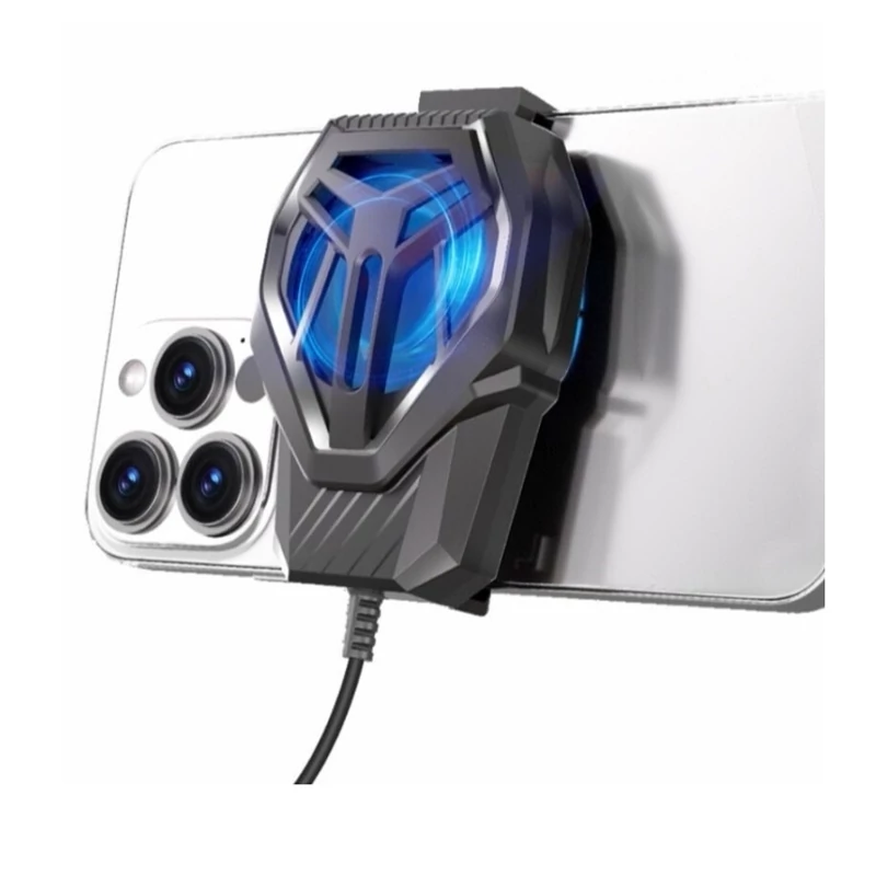 فن خنک کننده گوشی موبایل . قوی . قدرتمند .بدون چراغ rgb (ارسال رایگان سریع)