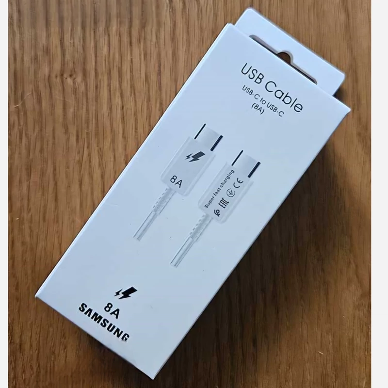 کابل شارژ سوپر فست سامسونگ دو سر تایپ سی ویتنام . شارژ فوق سریع samsung cable super fast charging(ارسال رایگان سریع)