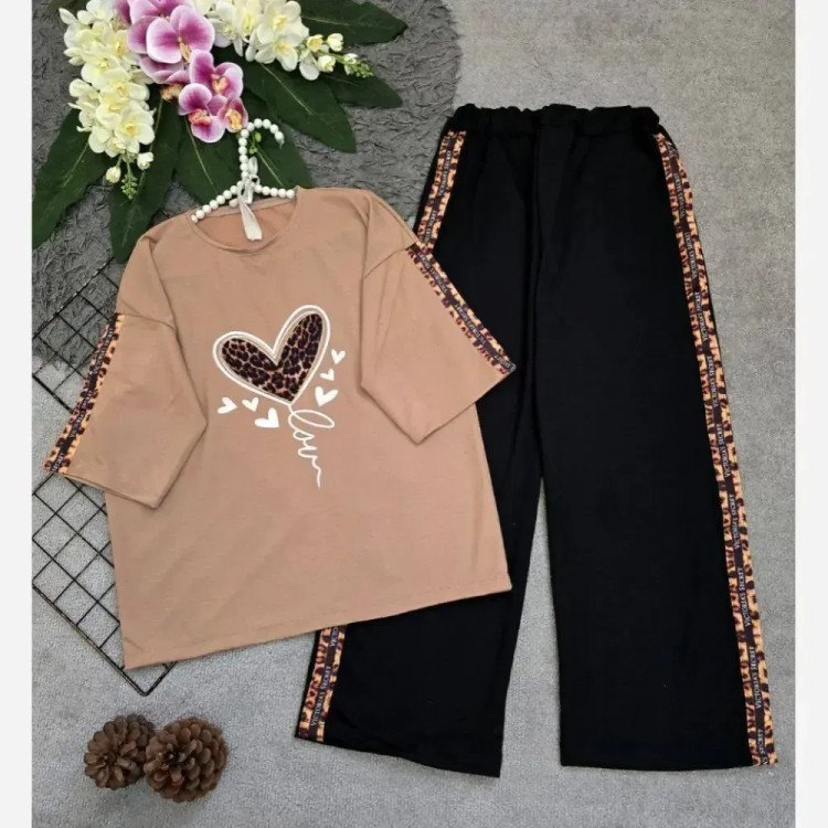 کیف بند گره ای چرمی سبک و جادار رنگ مشکی و موکا
