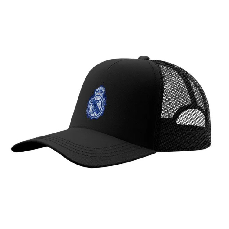 کلاه کپ مدل فوتبالی رئال مادرید جنس کتان قابل تنظیم