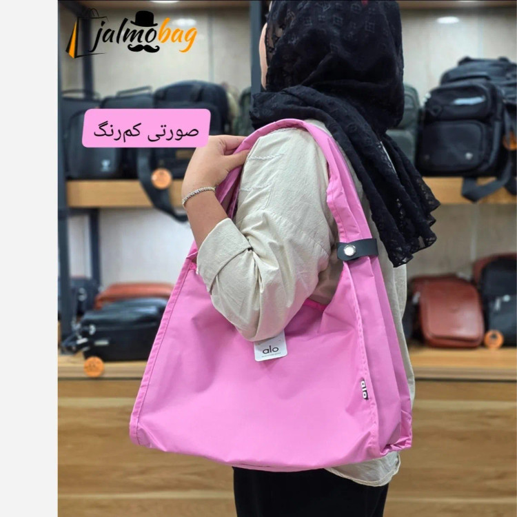 ساک پینترستی زنانه پارچه خلبانی وارداتی مناسب روزمره و ورزش