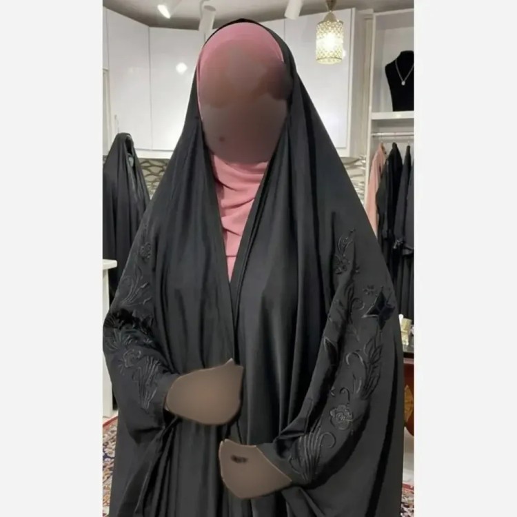 ست کیف و روسری مخمل و چرم صنعتی با روسری نخی منگوله دار قواره 130