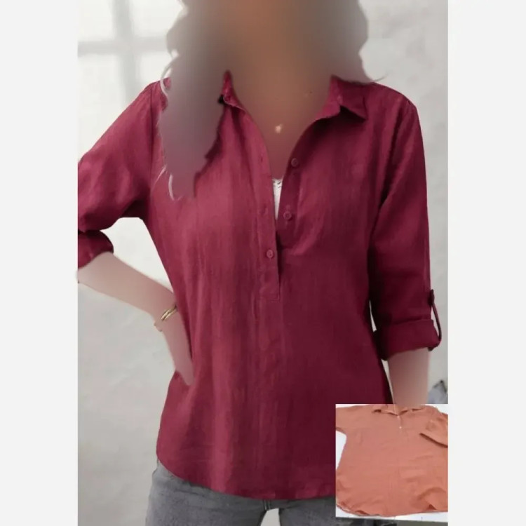 شومیز زنانه جنس وال سایز 36 تا 46 رنگ بندی متنوع