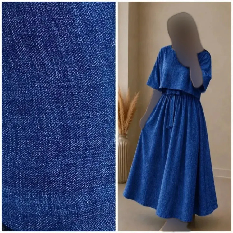 ست شنل و سارافون زنانه مدل آنا جنس شانتون کتان سایز 38 تا 46 رنگ بندی متنوع