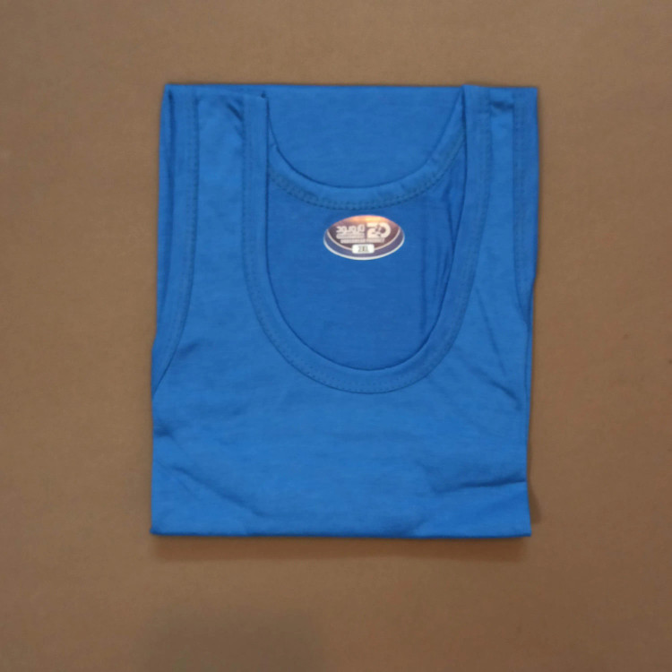 رکابی مردانه پنبهای بسته سه عددی رنگی سایز L تا 2XL