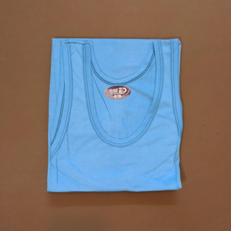رکابی مردانه پنبهای بسته سه عددی رنگی سایز L تا 2XL