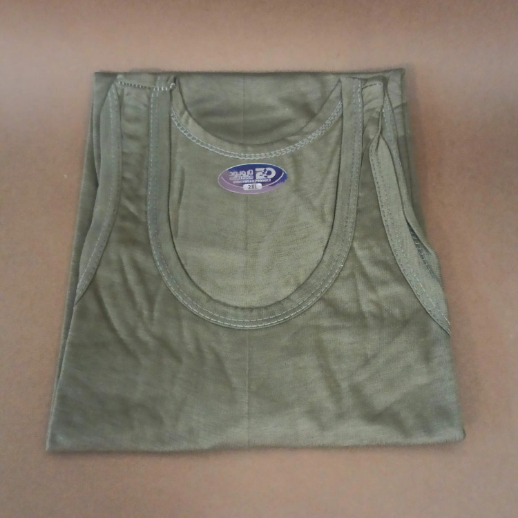 رکابی مردانه پنبهای بسته سه عددی رنگی سایز L تا 2XL