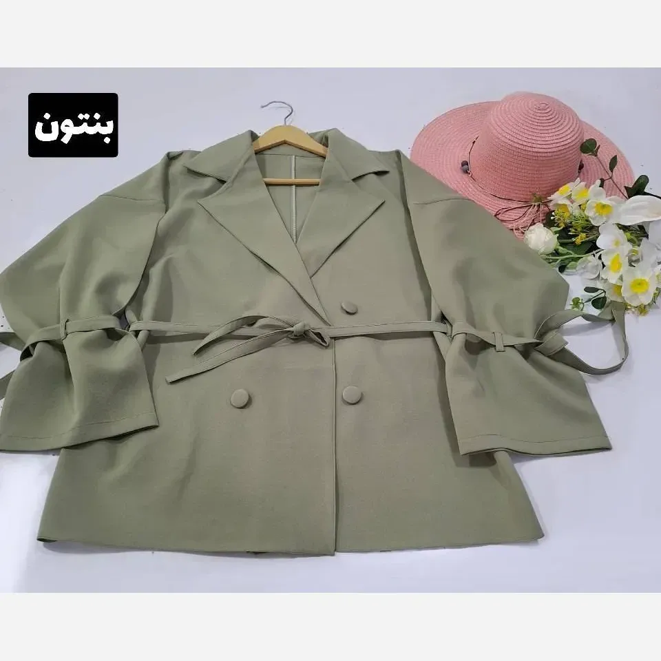 کت دامن پاپیون جنس مازراتی فری سایز تا 46