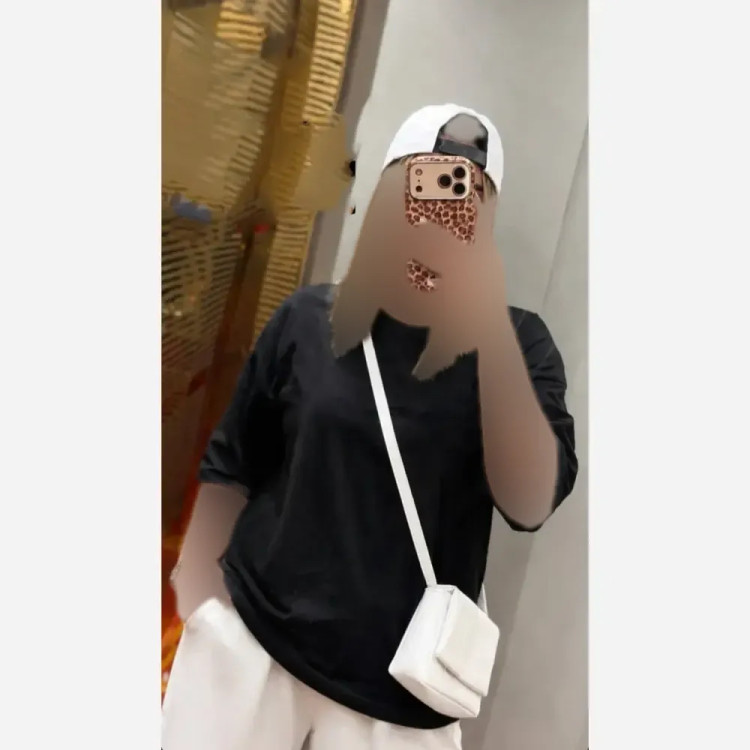 تیشرت باکسی ساده اسپرت نخ پنبه مشکی فری سایز تا 50