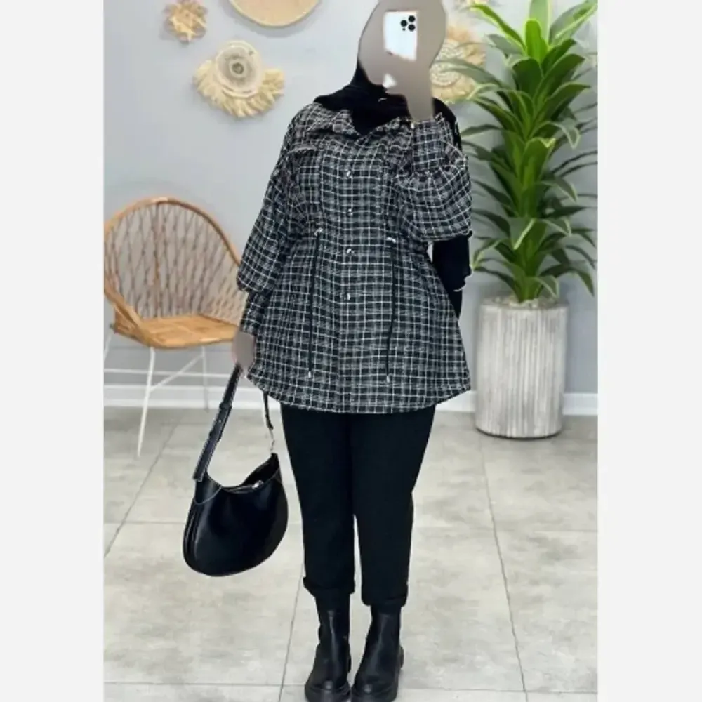 شکت عروسکی دنیز جنس شانل رنگ مشکی