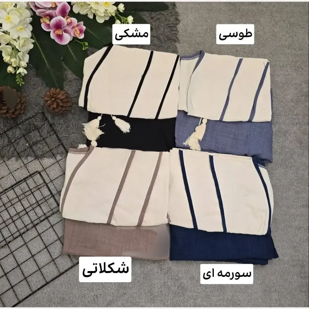 ست شومیز و شلوار سنبل الطیب جنس ایوا سایز فری 36 تا 46