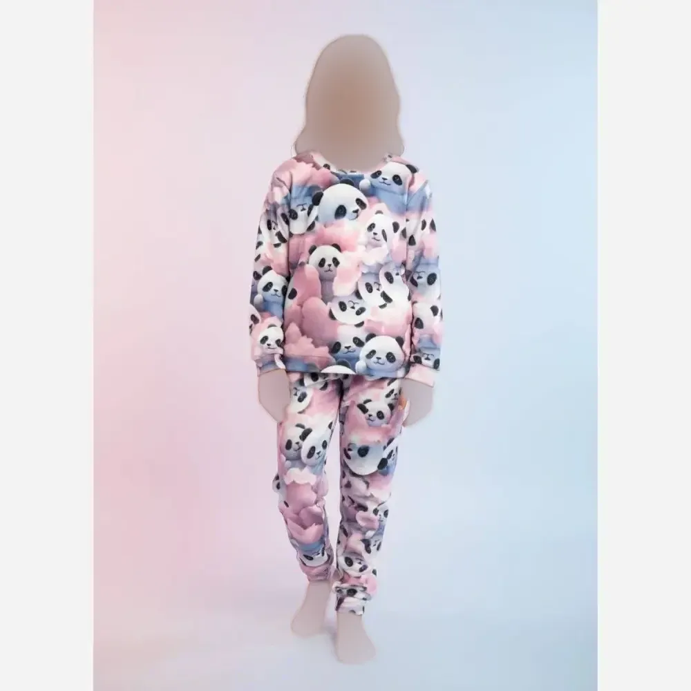 بلوز و شلوار بچگانه مخمل وارداتی نرم و لطیف مناسب سن 1 تا 8 سال