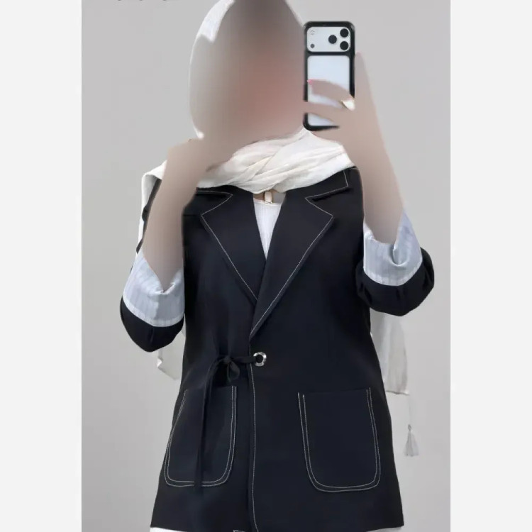 کت تک زنانه مدل گندم جنس مازراتی کج راه درجه یک رنگ بندی متنوع سایز 36 تا 46