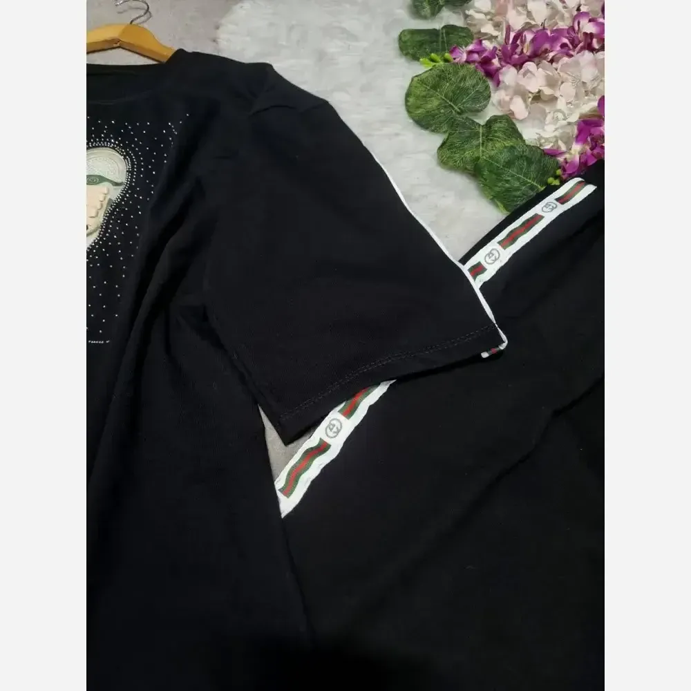ست کتونی زنانه مشکی پنبه درجه یک فری سایز