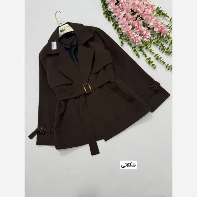 مانتو آستر دار مانلی جنس آستر و تی سی سایز یک و دو