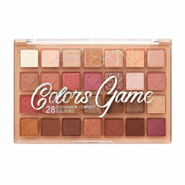 پالت سایه چشم 28 رنگ آرت اسکین مدل Colors Game اصل