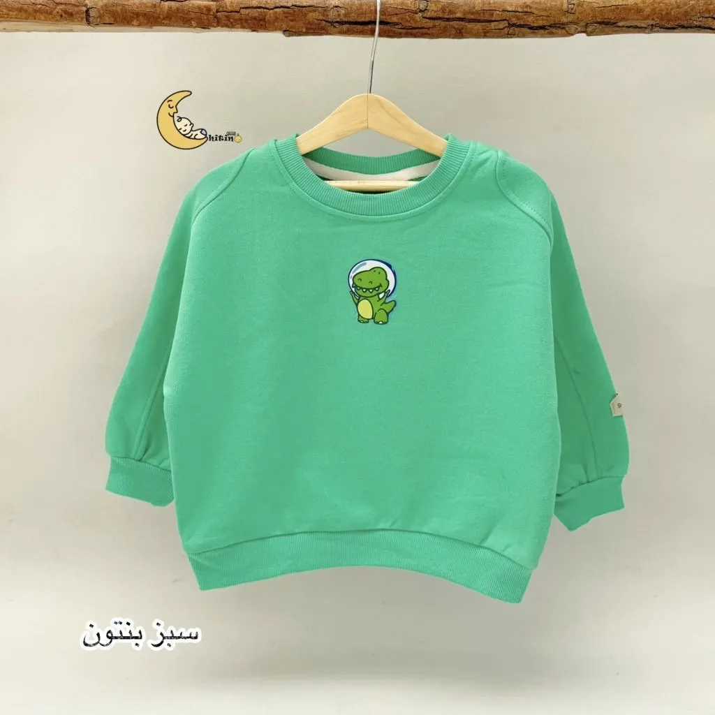 بلوز دورس توکرکی بچگانه طرح سیمپسون رنگی سایز 1 تا 5 سال