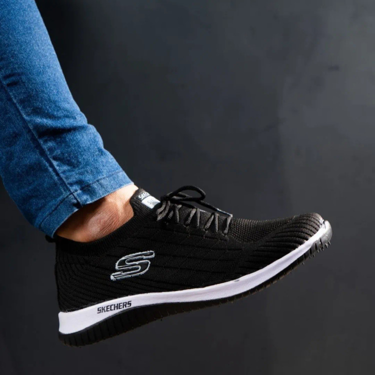 کفش اسپرت جورابی اسکیچرز مردانه زنانه پسرانه دخترانه