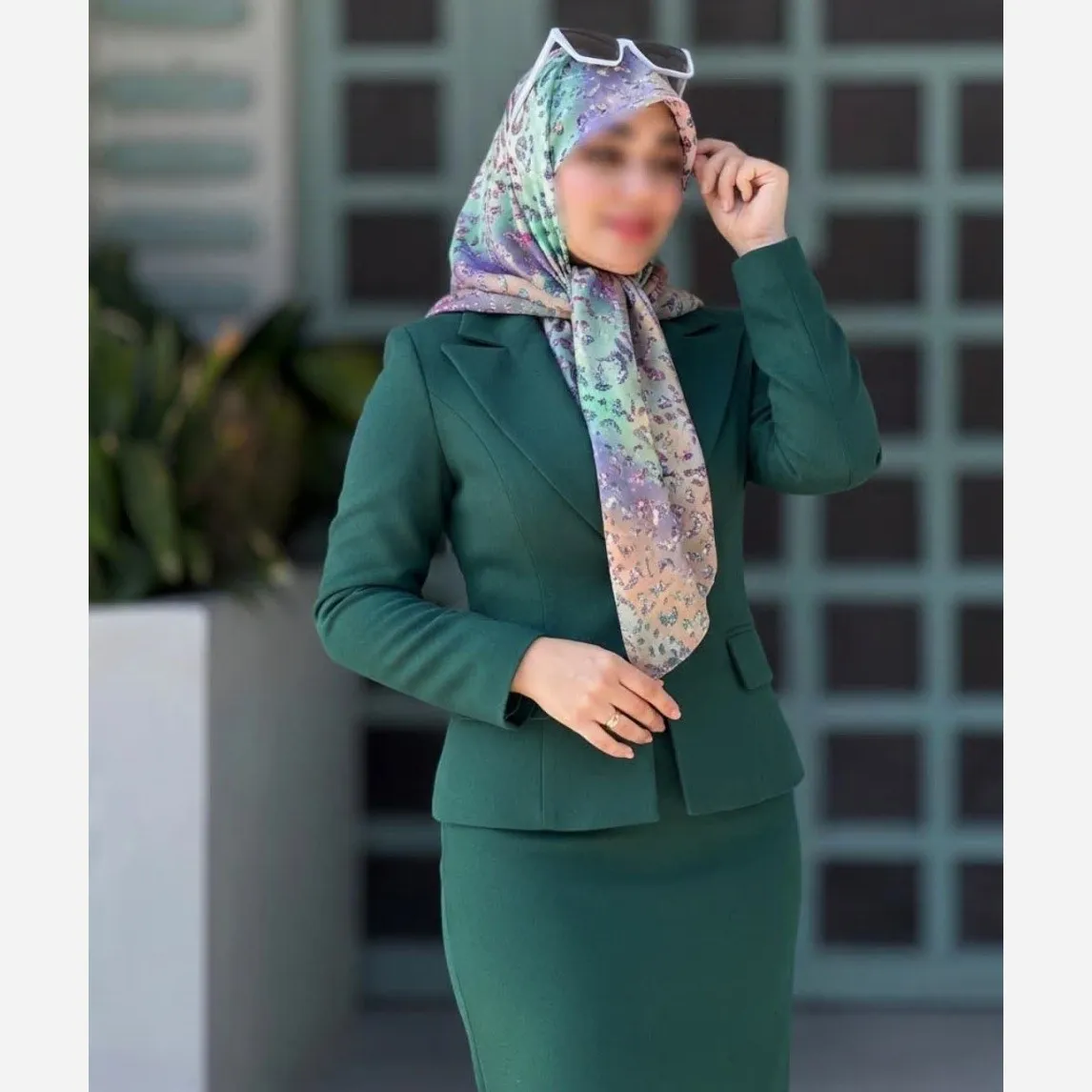 روسری نخ کاستوم قواره 140 طرح آنجل دخترانه