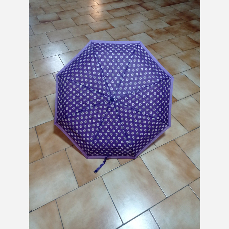 چتر اتومات گلدار ضدباد 8 فنر تاشو