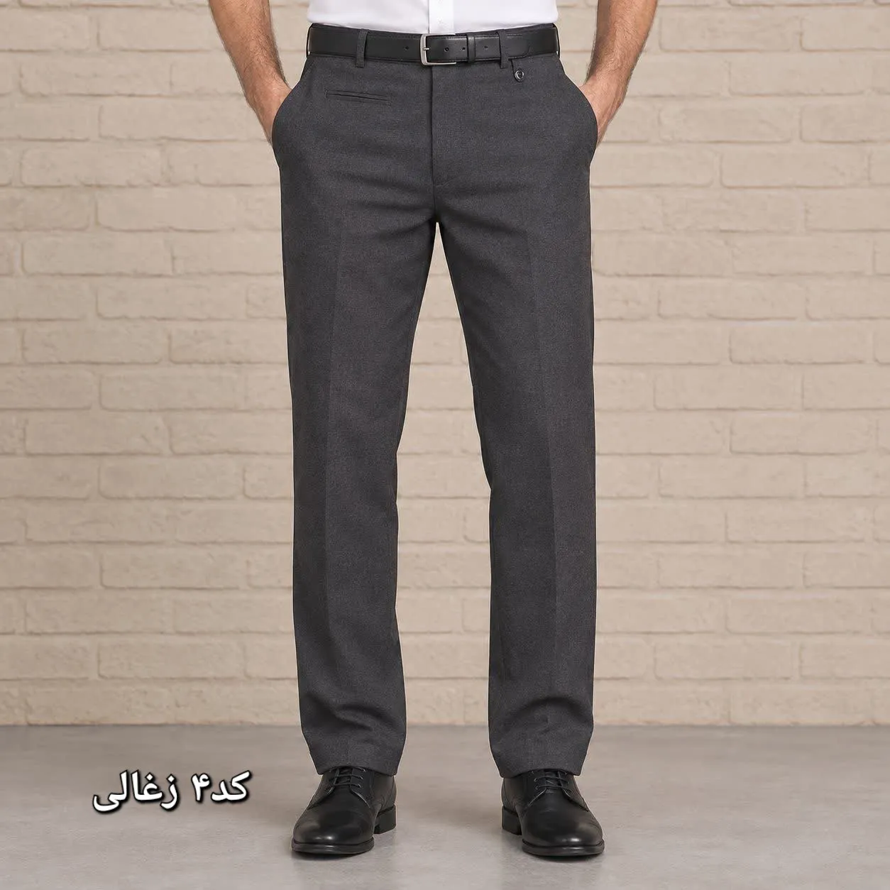 شلوار پارچه ای مردانه راسته پارچه زرین رنگ ثابت سایز 44 تا 54