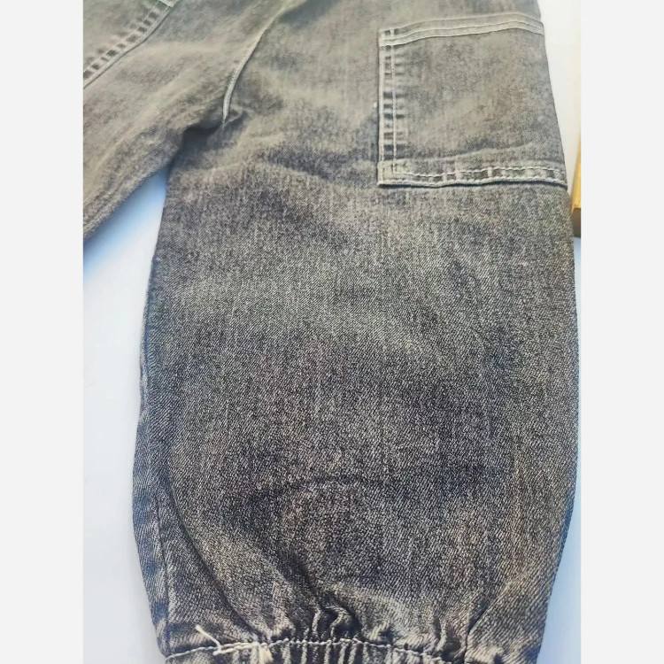 شلوار جین بچگانه وارداتی رنگ آبی و ذغالی