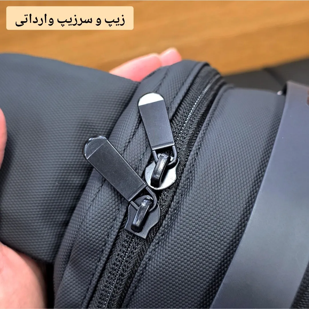 بادی بگ هاردکیس بنج ضد آب پارچه اسکین وارداتی پورت تایپ C و USB دسته عینک دار
