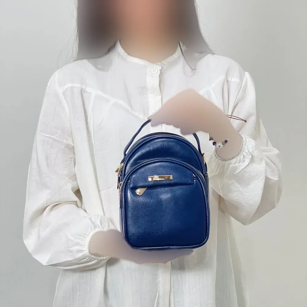 کیف ایستاده زنانه مدل 1141 بند دستی دوشی چرم شرانگ یراق ضد زنگ