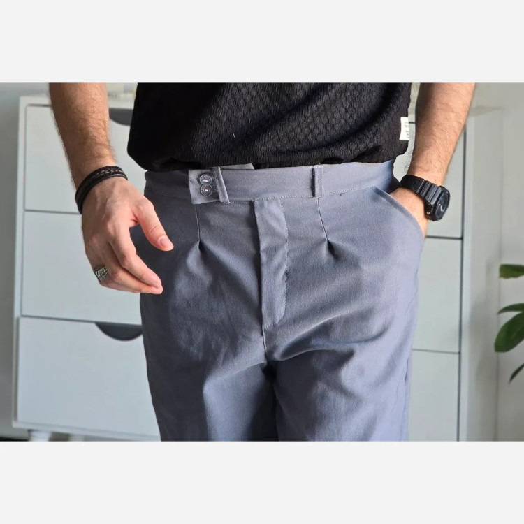 شلوار پیله خور پارچه بنگال