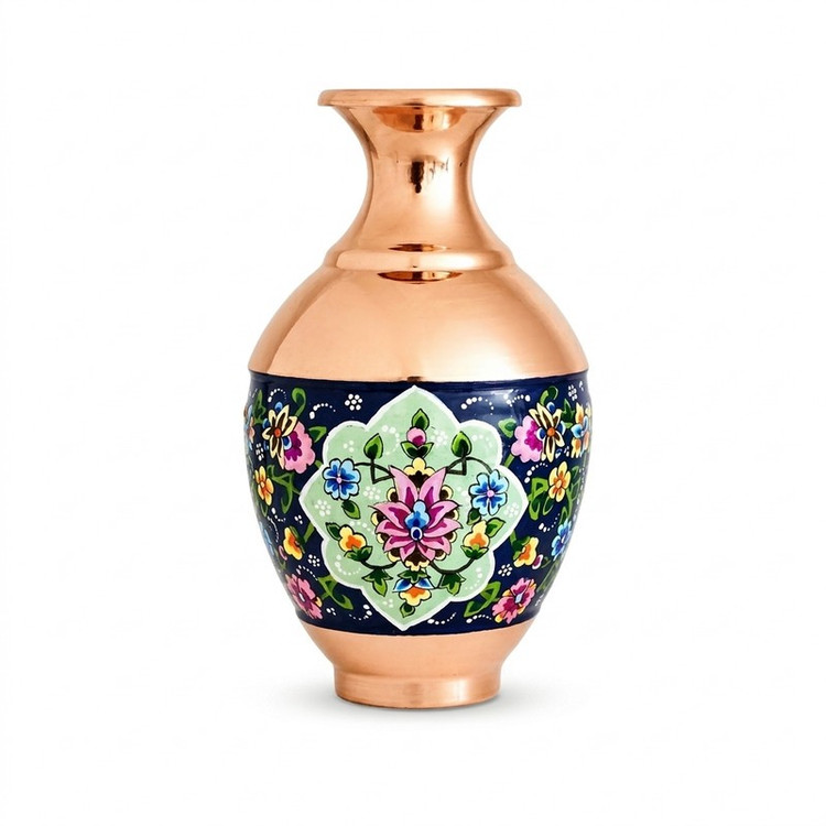 ست هدیه نگارستان نیلی مدل مس و پرداز کد JR-blu15