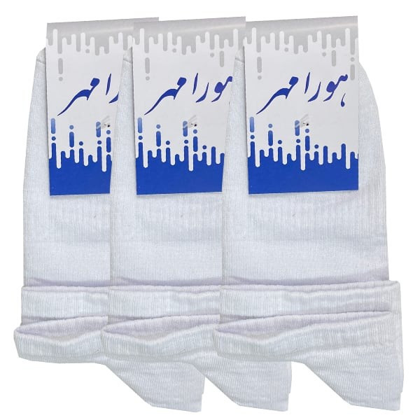 جوراب مردانه هورا مهر مدل HS-SV08 مجموعه 3 عددی