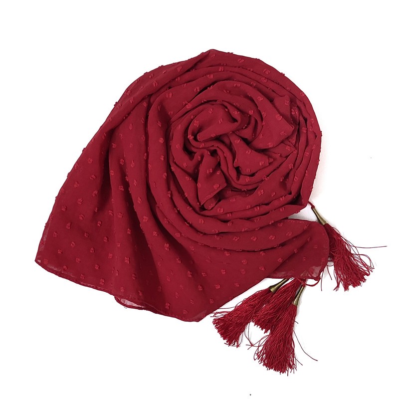 شال زنانه مدل حریر اشکی
