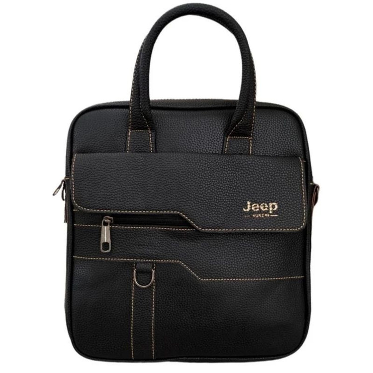 کیف اداری مردانه جیپ مدل کلاسیک ساده کد TG01