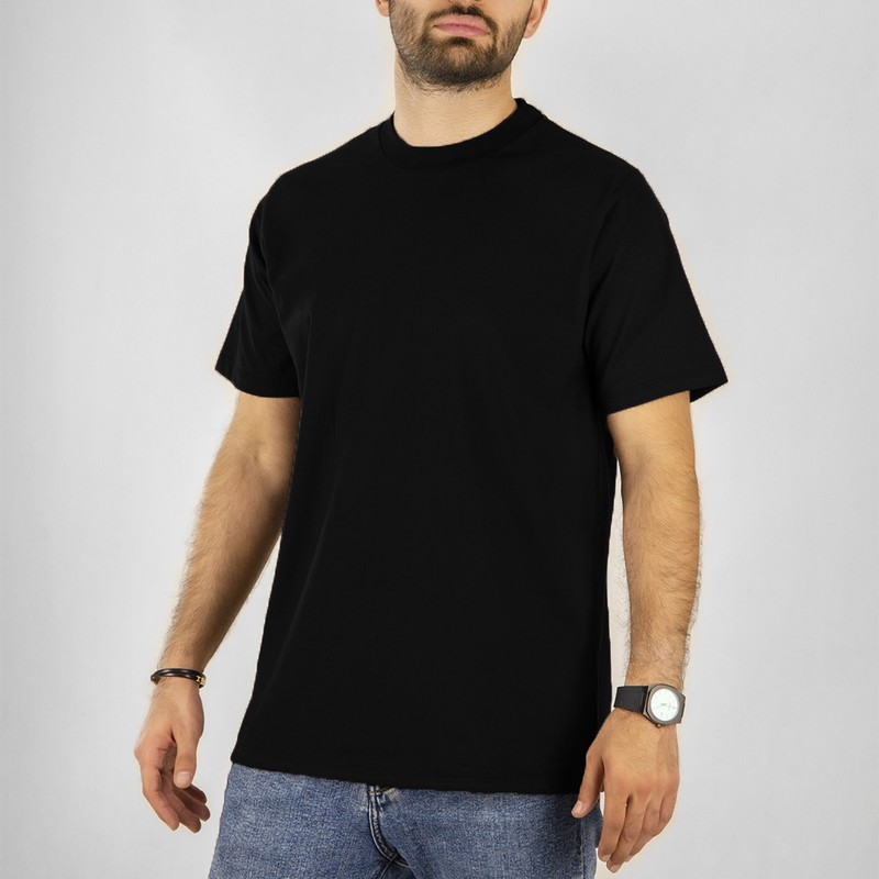 تیشرت آستین کوتاه مردانه بی نقش مدل BN103