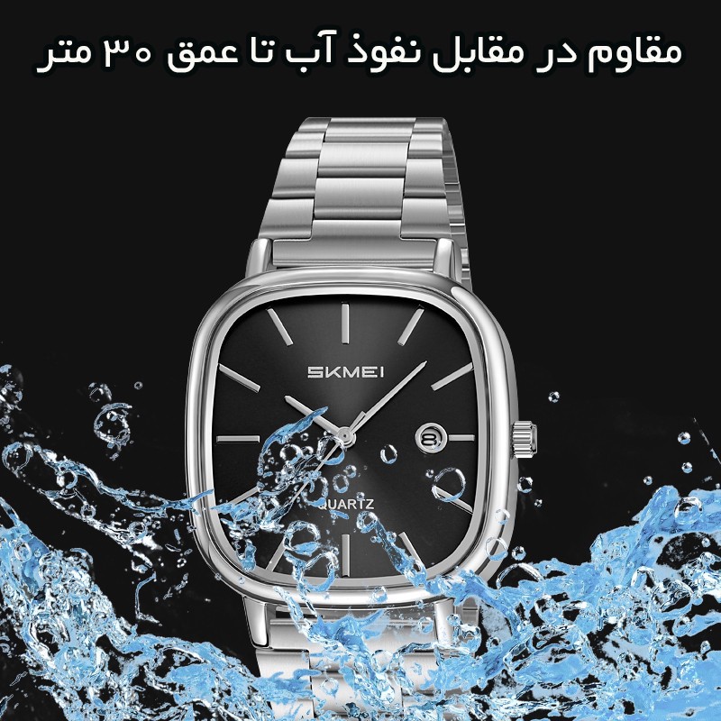 ساعت مچی عقربهای کوارتز مردانه اسکمی مدل 2551 SIBK