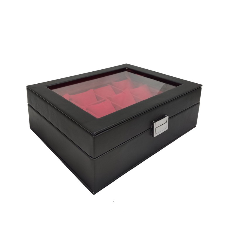 جعبه ساعت مدل ۱۲ تایی در شیشه ای