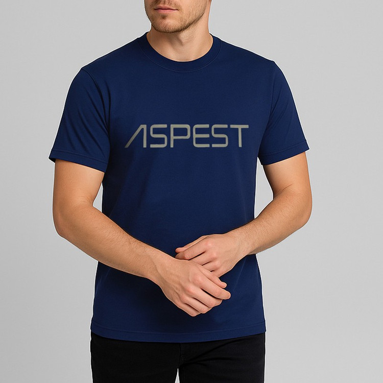 تیشرت آستین کوتاه مردانه اسپست مدل ASP-TBLK--D