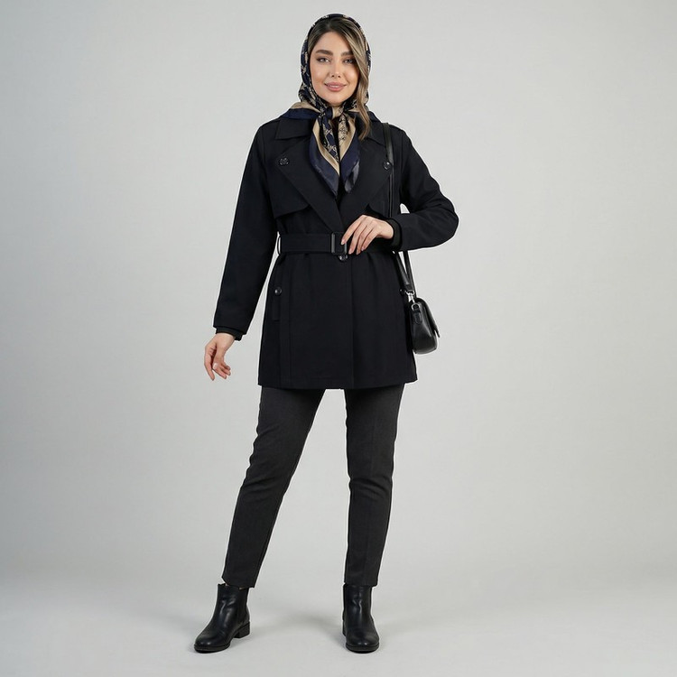 بارانی زنانه السانا مدل دیارا کد 2379