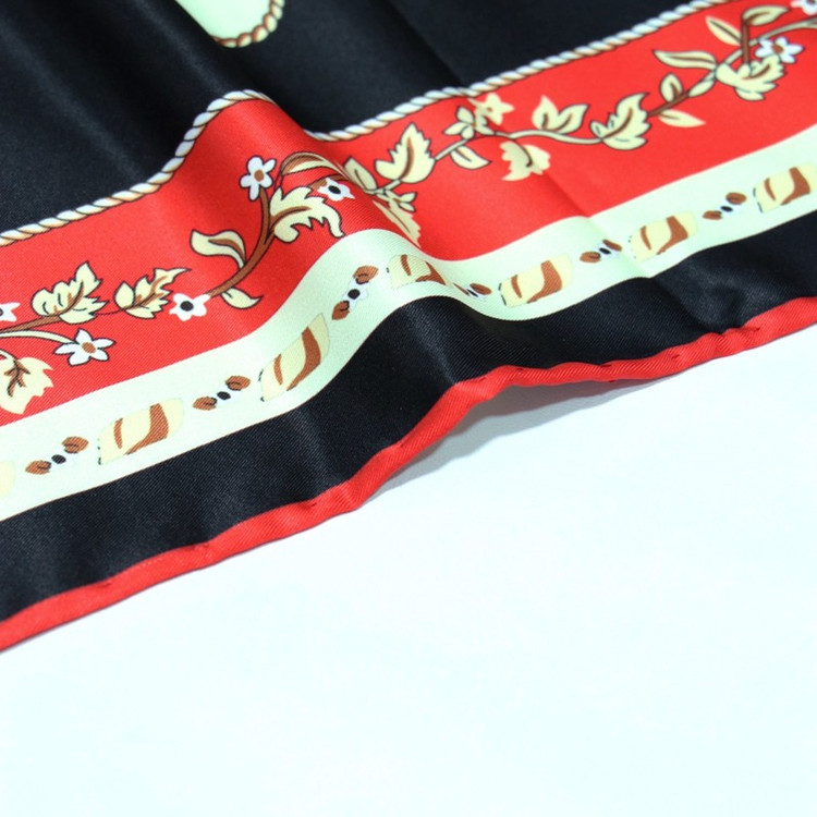 روسری زنانه آنالیا مدل ابریشم توییل بهاره کد 9802