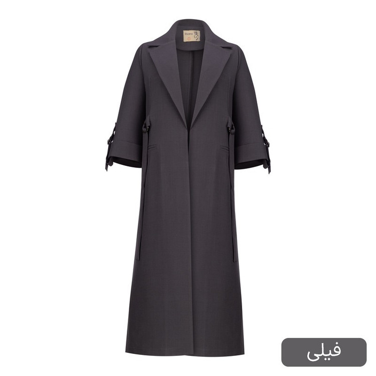 مانتو زیر زانو زنانه السانا مدل آیرال کد 2562