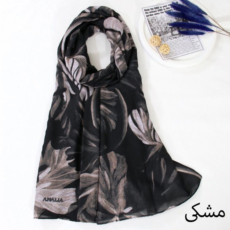 شال زنانه مدل نخی مزونی جدید آبرنگی کد ana-2602
