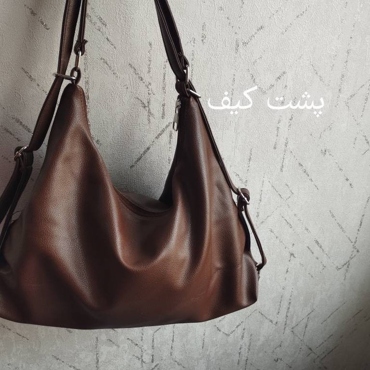 کیف رودوشی زنانه مدل شُل طرح تسمه