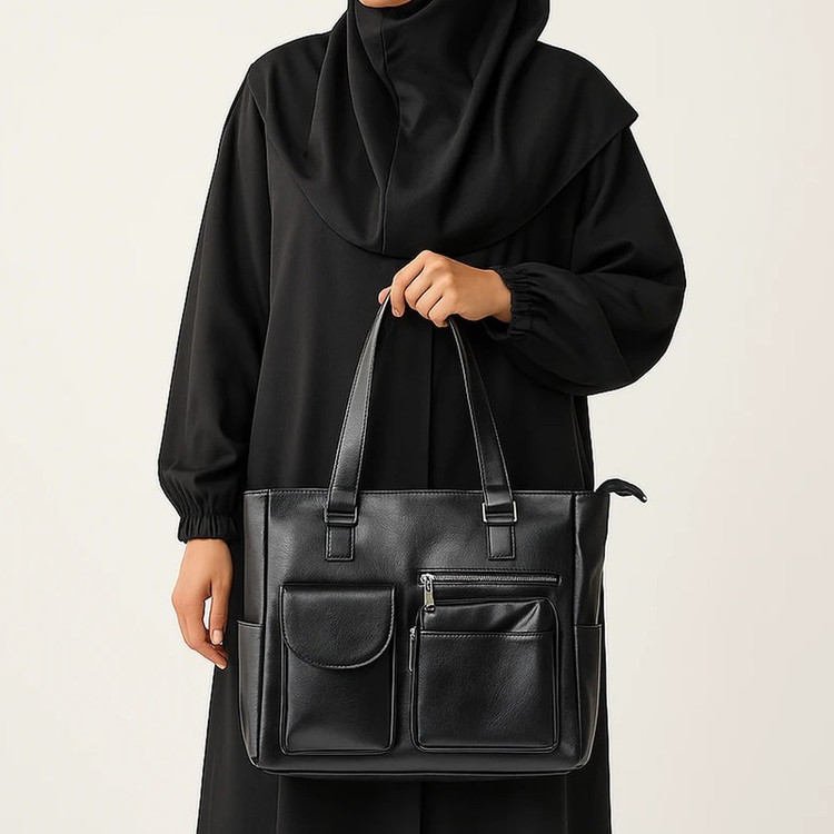 کیف دستی زنانه مدل دانشجویی کد 006