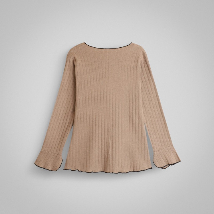 ست بلوز و شلوار راحتی زنانه پنبهای راهراه بلانوت مدل 77357-55