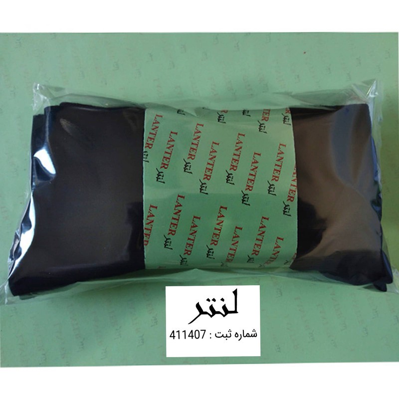 جوراب ساق بلند مردانه لنتر مدل ساده رنگ مشکی مجموعه 4 عددی