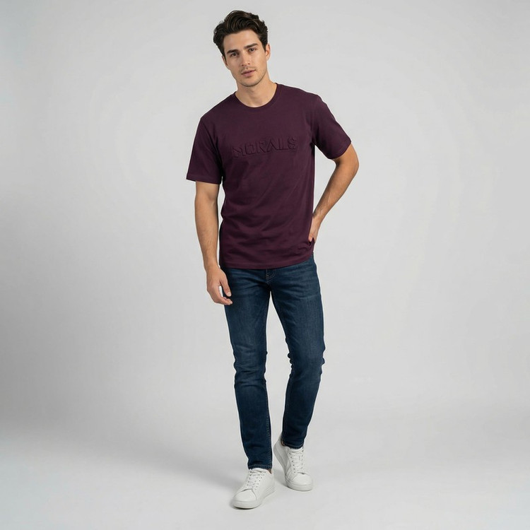 تیشرت آستین کوتاه مردانه باینت مدل 818-3
