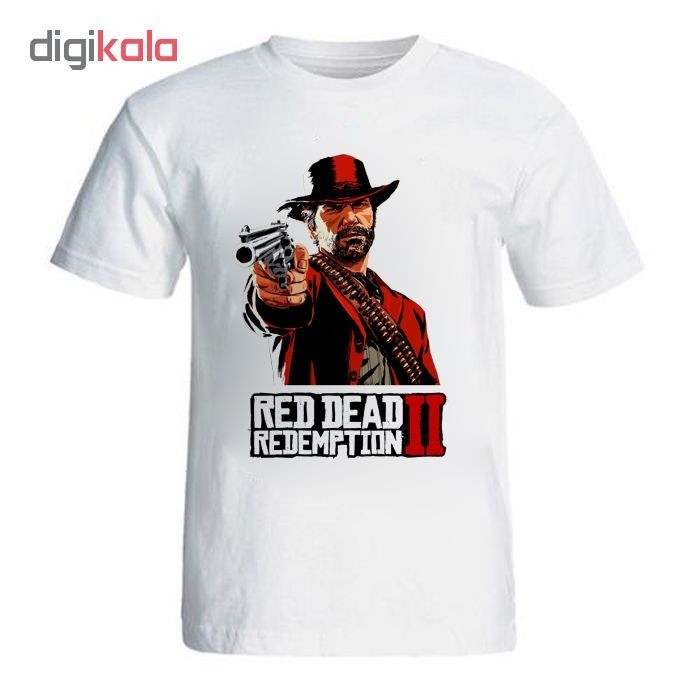 تی شرت مردانه طرح Red Dead Redemption 2 کد 200