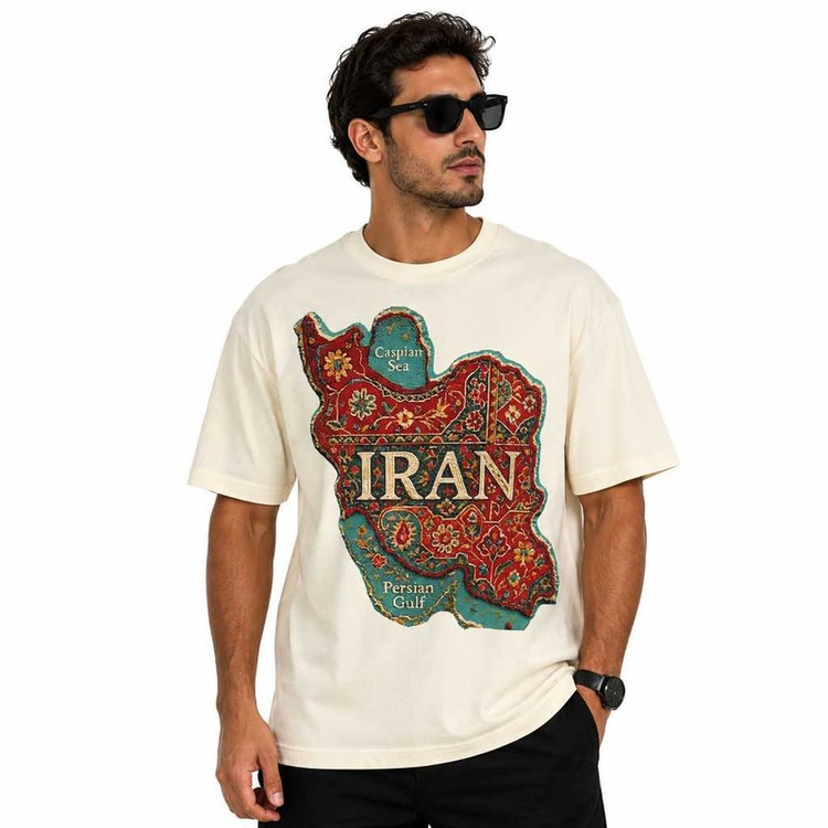 تیشرت مردانه طرح ایران