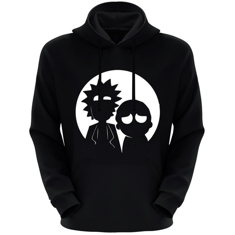 هودی مردانه طرح Rik and morty کد S14