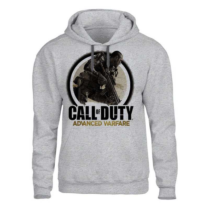 هودی مردانه مدل CALL OF DUTY کد 105رنگ طوسی